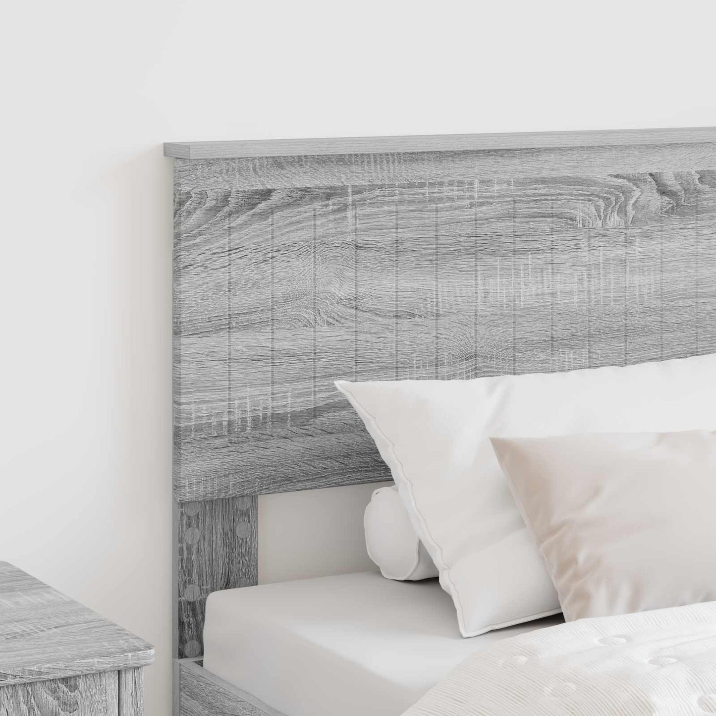 vidaXL Kopfteil Graues Sonoma 90 cm Holzwerkstoff