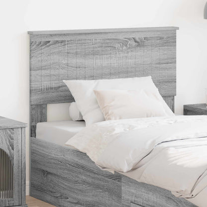 vidaXL Kopfteil Graues Sonoma 90 cm Holzwerkstoff
