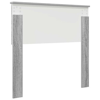 vidaXL Kopfteil Graues Sonoma 90 cm Holzwerkstoff