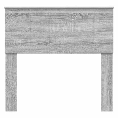 vidaXL Kopfteil Graues Sonoma 90 cm Holzwerkstoff