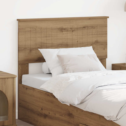 vidaXL Kopfteil Artisan-Eiche 90 cm Holzwerkstoff