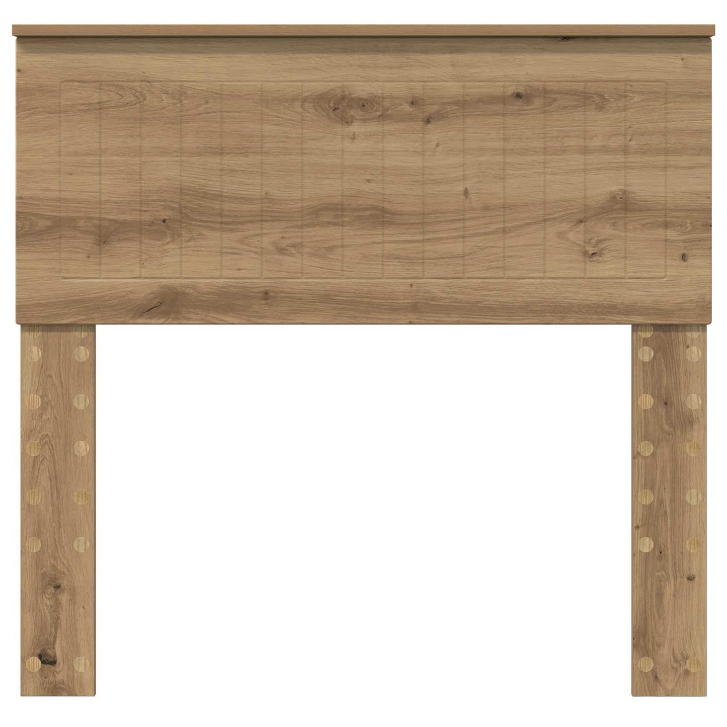 vidaXL Kopfteil Artisan-Eiche 90 cm Holzwerkstoff