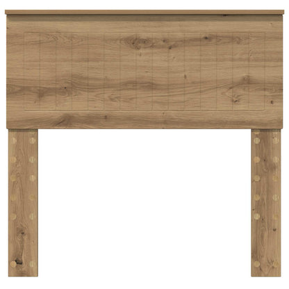 vidaXL Kopfteil Artisan-Eiche 90 cm Holzwerkstoff