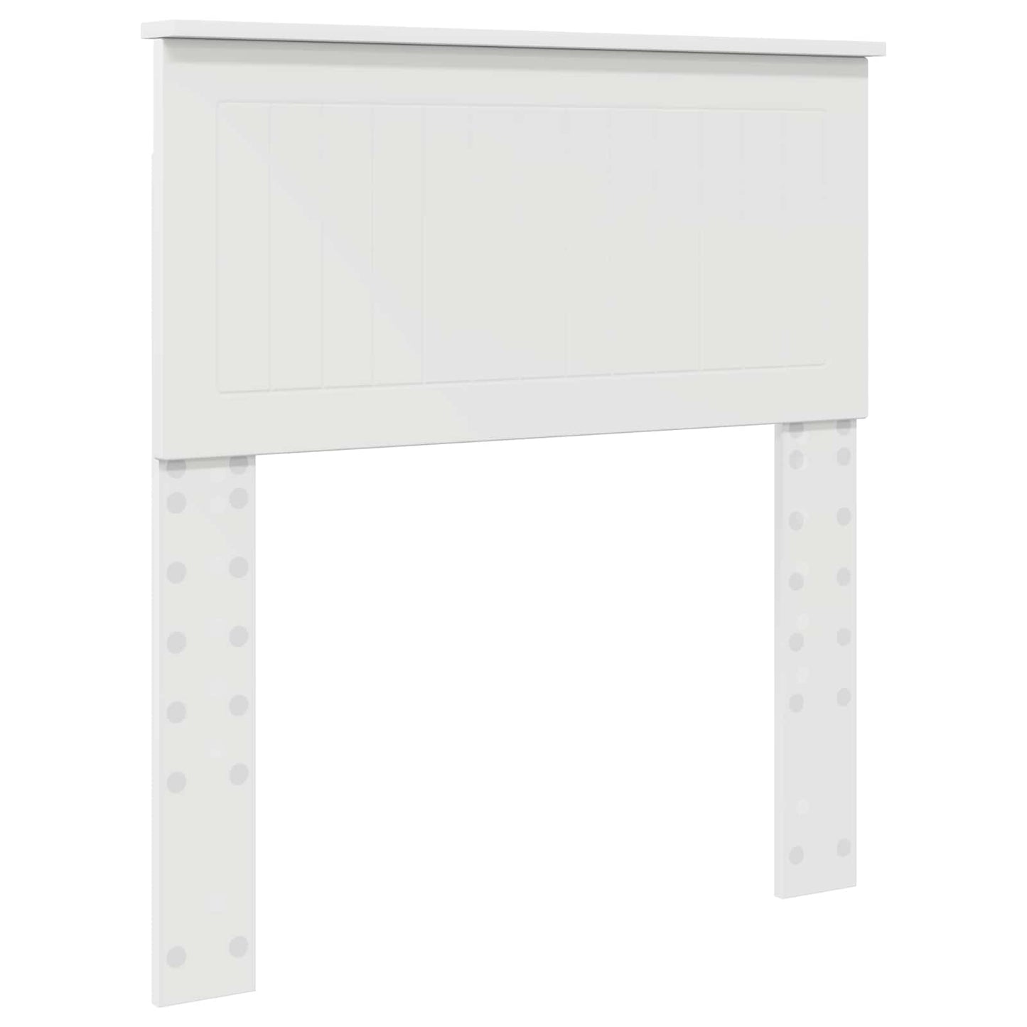 Kopfteil Weiß 80 cm Holzwerkstoff