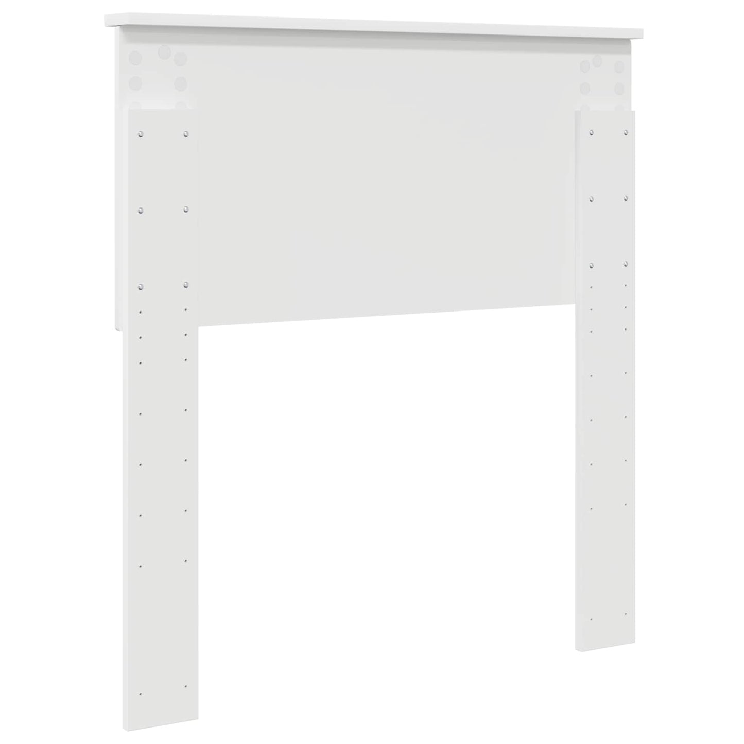 Kopfteil Weiß 80 cm Holzwerkstoff