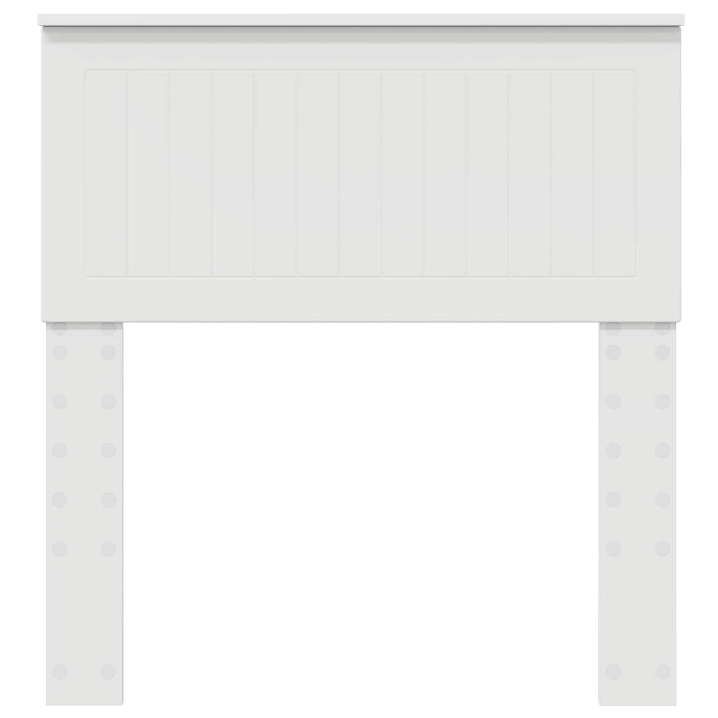 Kopfteil Weiß 80 cm Holzwerkstoff