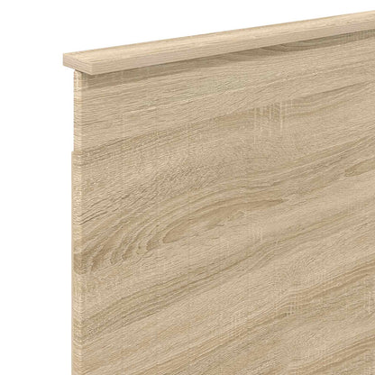 vidaXL Kopfteil Sonoma-Eiche 80 cm Holzwerkstoff