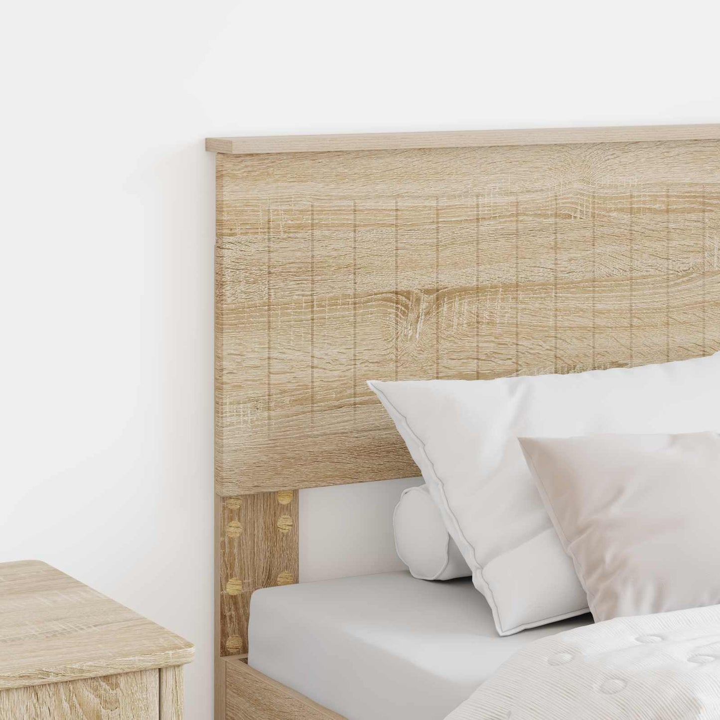 vidaXL Kopfteil Sonoma-Eiche 80 cm Holzwerkstoff
