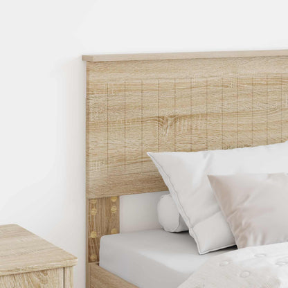 vidaXL Kopfteil Sonoma-Eiche 80 cm Holzwerkstoff