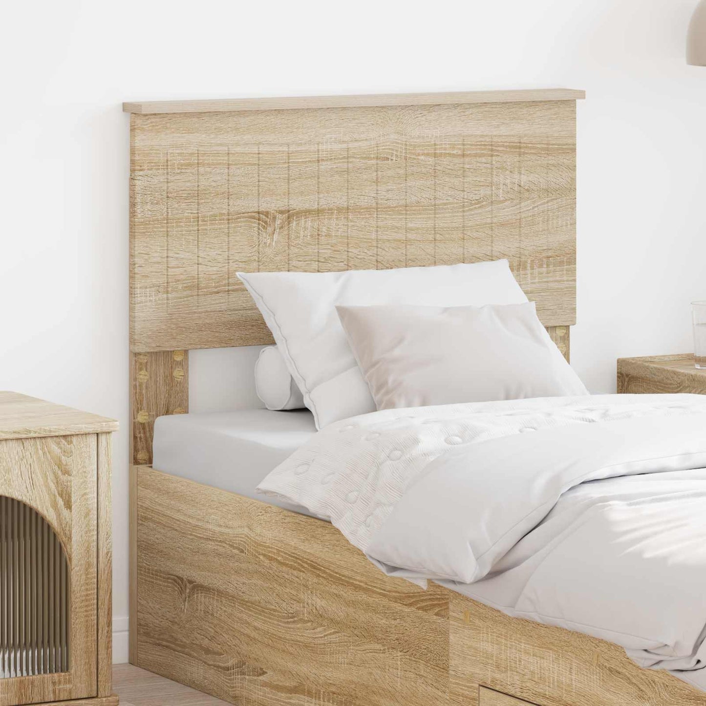 vidaXL Kopfteil Sonoma-Eiche 80 cm Holzwerkstoff