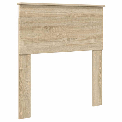vidaXL Kopfteil Sonoma-Eiche 80 cm Holzwerkstoff