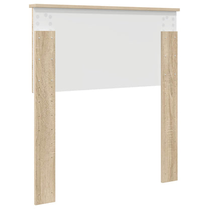 vidaXL Kopfteil Sonoma-Eiche 80 cm Holzwerkstoff