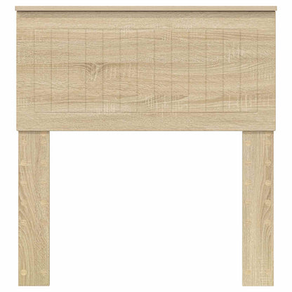 vidaXL Kopfteil Sonoma-Eiche 80 cm Holzwerkstoff