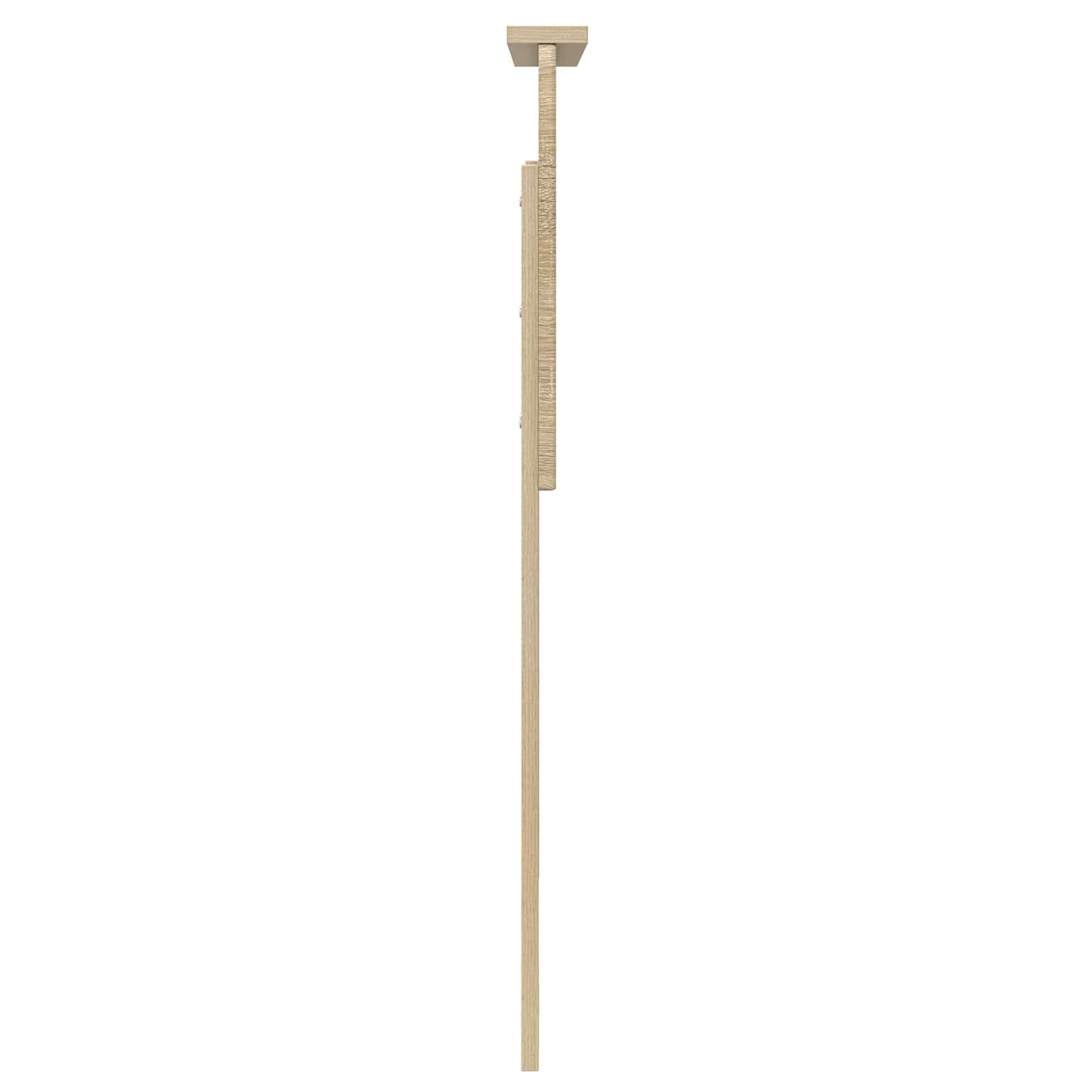 vidaXL Kopfteil Sonoma-Eiche 80 cm Holzwerkstoff
