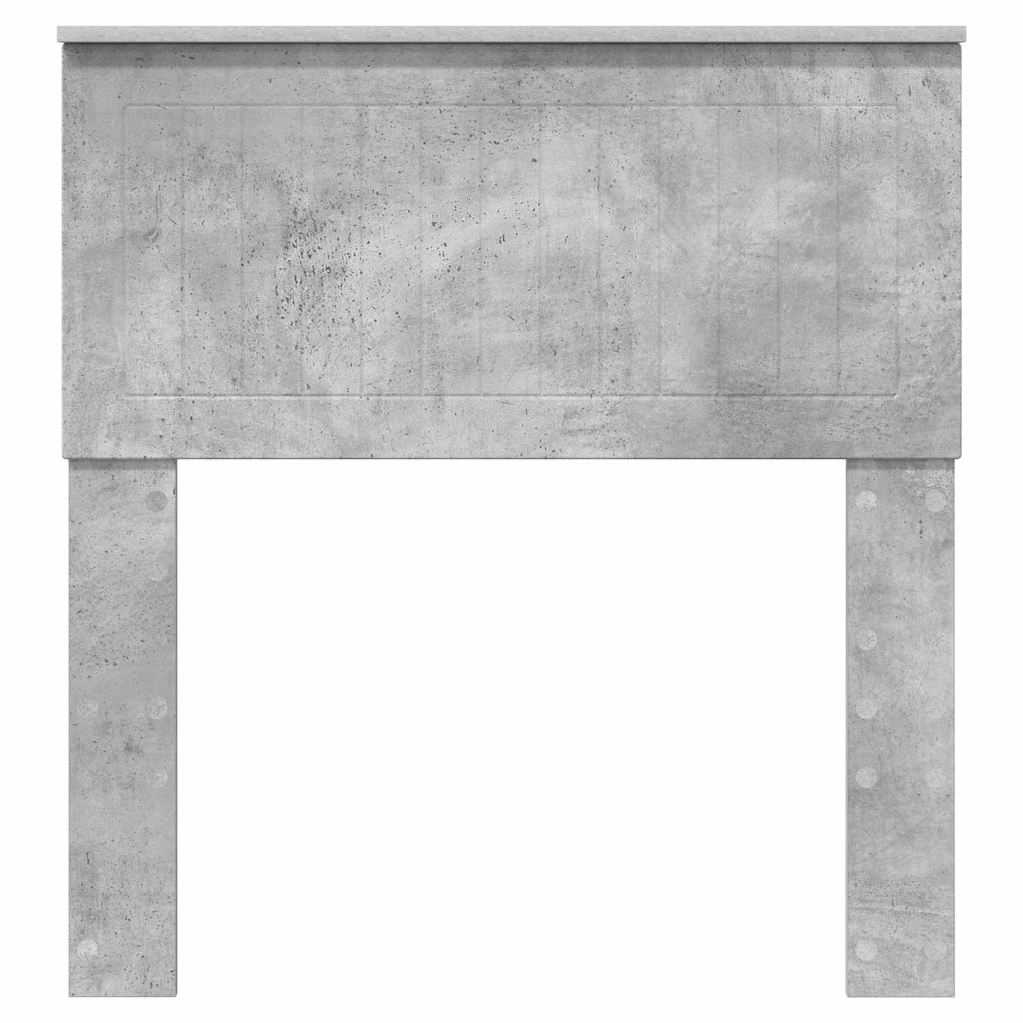 vidaXL Kopfteil Beton Grau 80 cm Holzwerkstoff