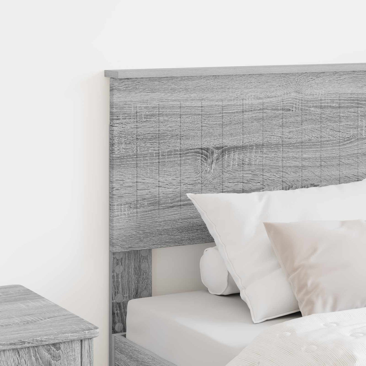 vidaXL Kopfteil Graues Sonoma 80 cm Holzwerkstoff