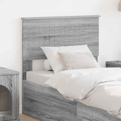 vidaXL Kopfteil Graues Sonoma 80 cm Holzwerkstoff