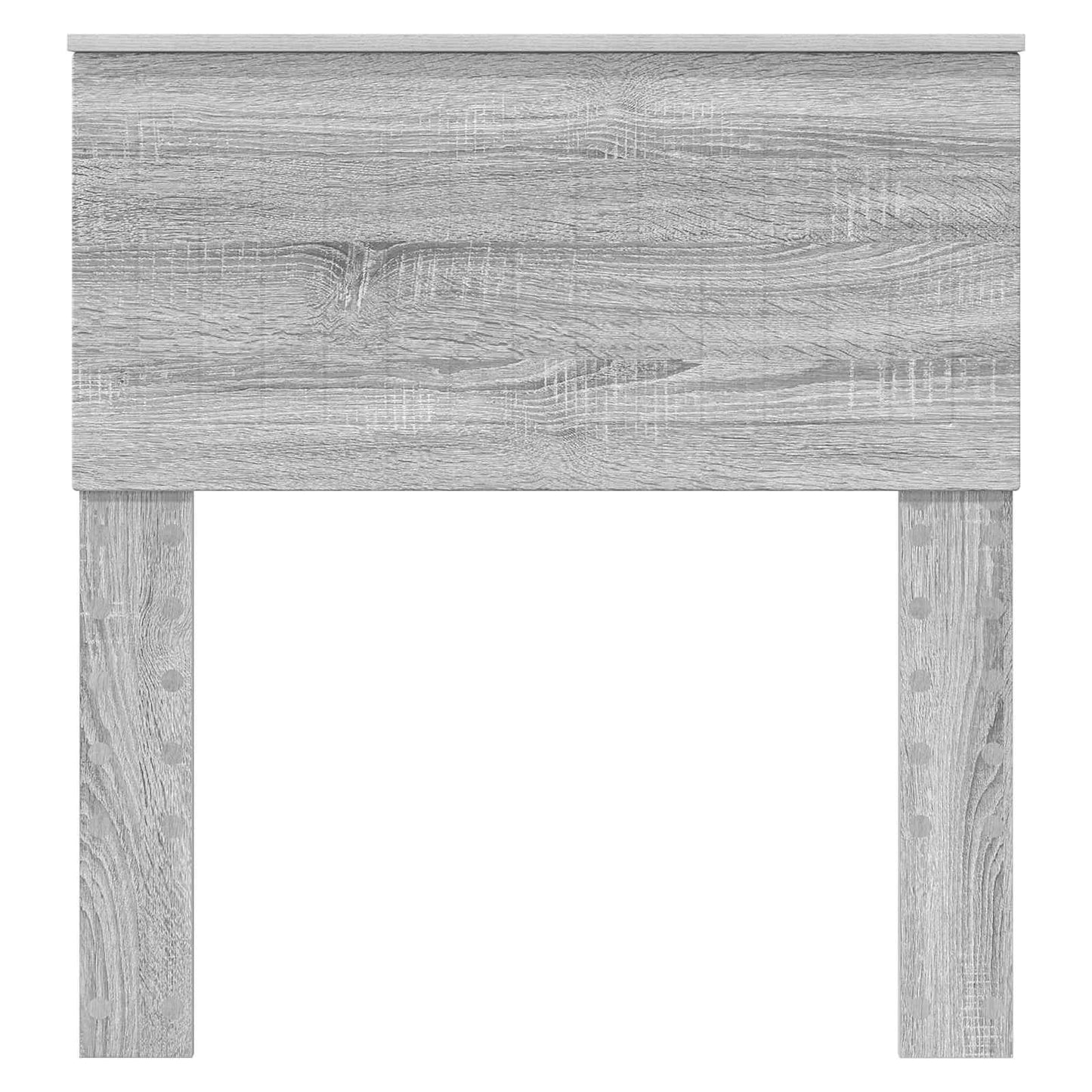 vidaXL Kopfteil Graues Sonoma 80 cm Holzwerkstoff