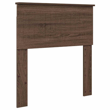 vidaXL Kopfteil Braun Eichen-Optik 80 cm Holzwerkstoff
