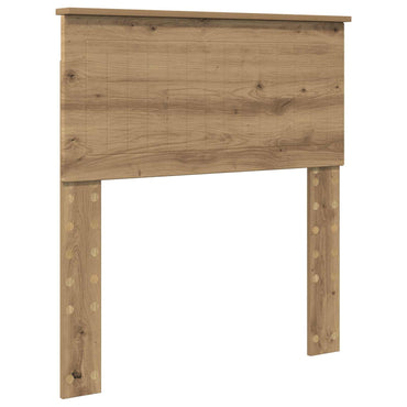 vidaXL Tête de lit chêne artisan 80 cm bois d'ingénierie