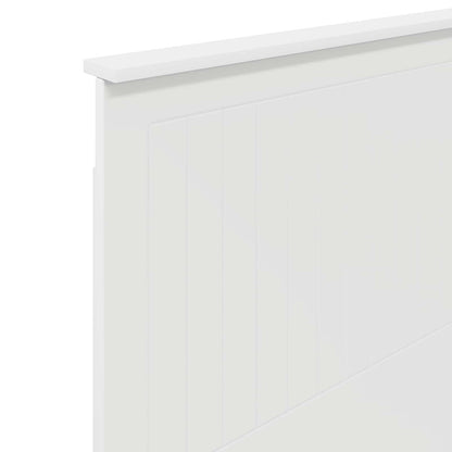 vidaXL Kopfteil Weiß 75 cm Holzwerkstoff