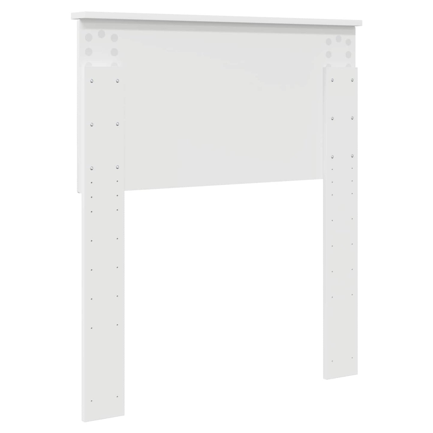 vidaXL Kopfteil Weiß 75 cm Holzwerkstoff