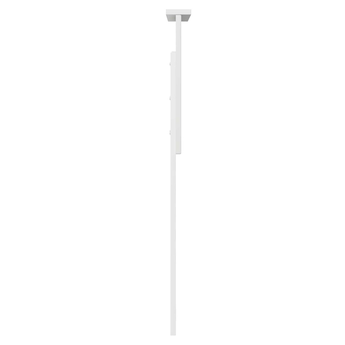 vidaXL Kopfteil Weiß 75 cm Holzwerkstoff