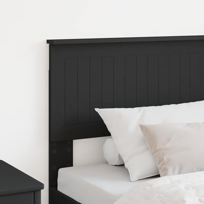 vidaXL Kopfteil Schwarz Eichen-Optik 75 cm Holzwerkstoff