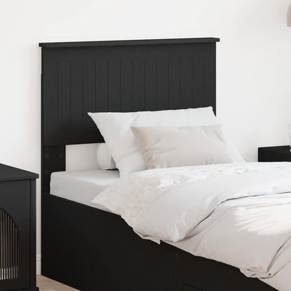 vidaXL Kopfteil Schwarz Eichen-Optik 75 cm Holzwerkstoff