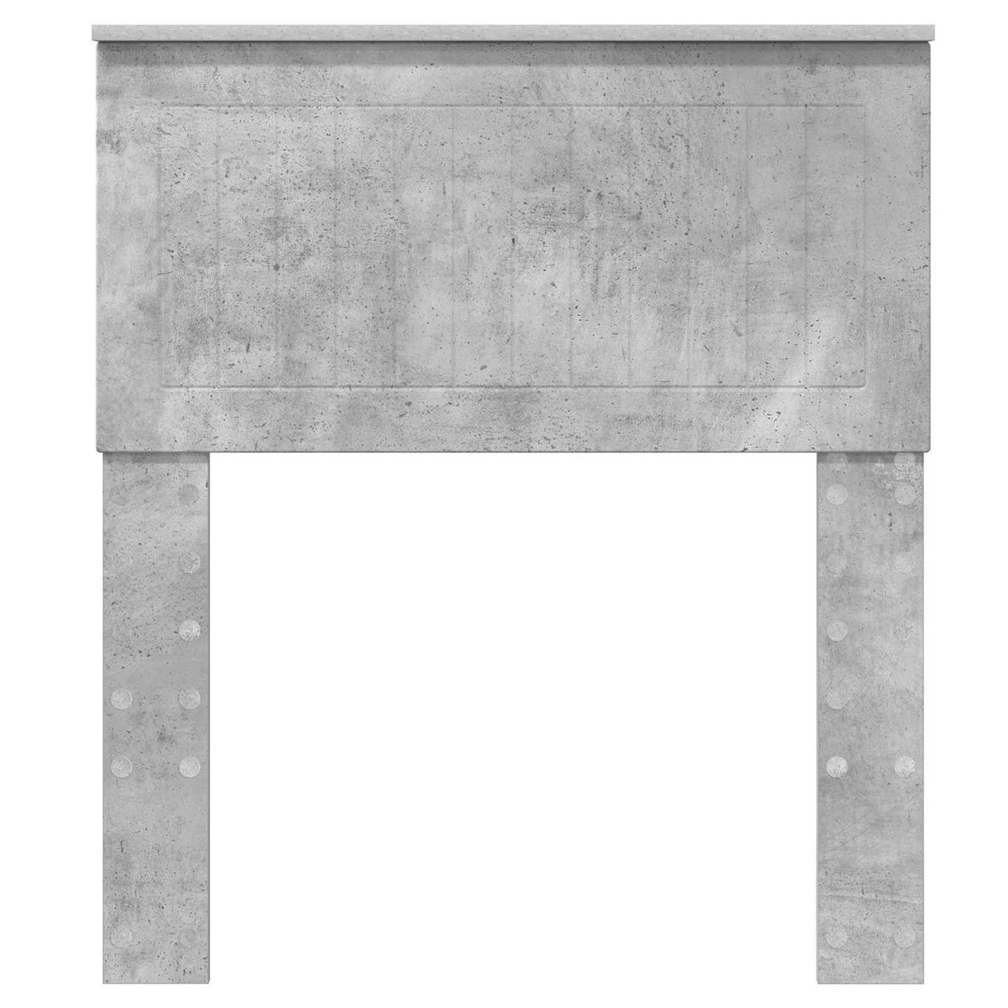 Kopfteil Beton Grau 75 cm Holzwerkstoff