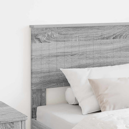 vidaXL Tête de lit Sonoma gris 75 cm en bois d'ingénierie
