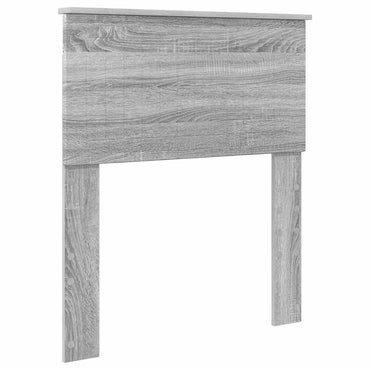 vidaXL Tête de lit Sonoma gris 75 cm en bois d'ingénierie