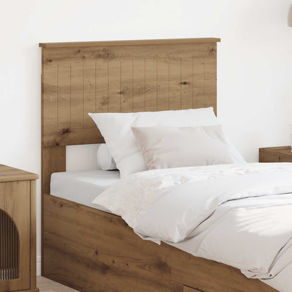 vidaXL Kopfteil Artisan-Eiche 75 cm Holzwerkstoff