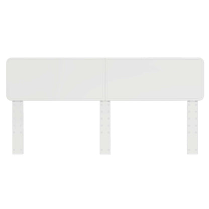 Kopfteil Weiß 200 cm Holzwerkstoff