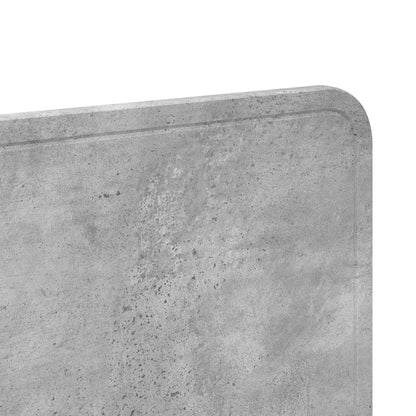 Kopfteil Beton Grau 200 cm Holzwerkstoff