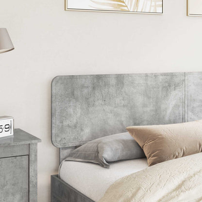Kopfteil Beton Grau 200 cm Holzwerkstoff