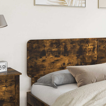 vidaXL Kopfteil Geräucherte Eiche 200 cm Holzwerkstoff