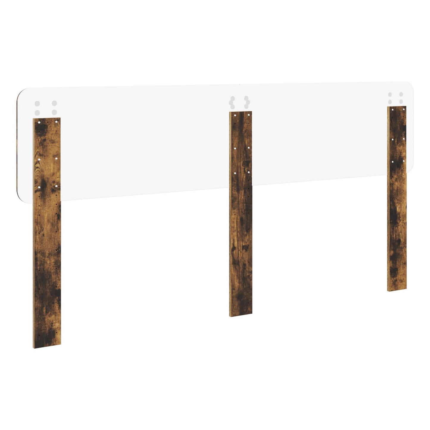 vidaXL Kopfteil Geräucherte Eiche 200 cm Holzwerkstoff