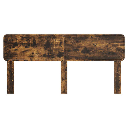 vidaXL Kopfteil Geräucherte Eiche 200 cm Holzwerkstoff