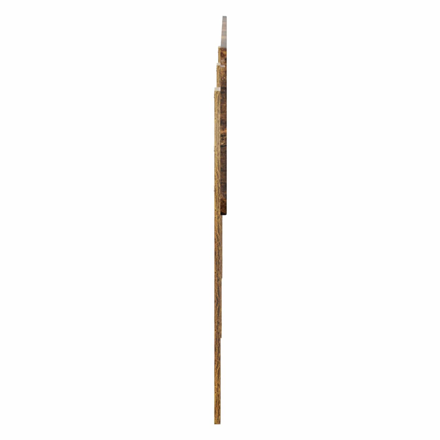 vidaXL Kopfteil Geräucherte Eiche 200 cm Holzwerkstoff