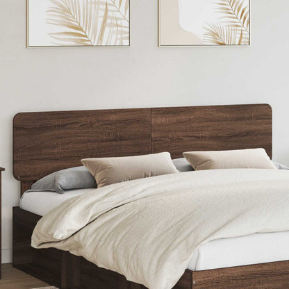 vidaXL Kopfteil Braun Eichen-Optik 200 cm Holzwerkstoff