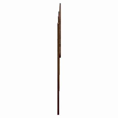 vidaXL Kopfteil Braun Eichen-Optik 200 cm Holzwerkstoff