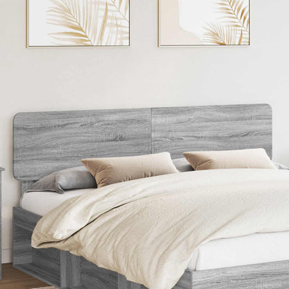 vidaXL Kopfteil Graues Sonoma 180 cm Holzwerkstoff