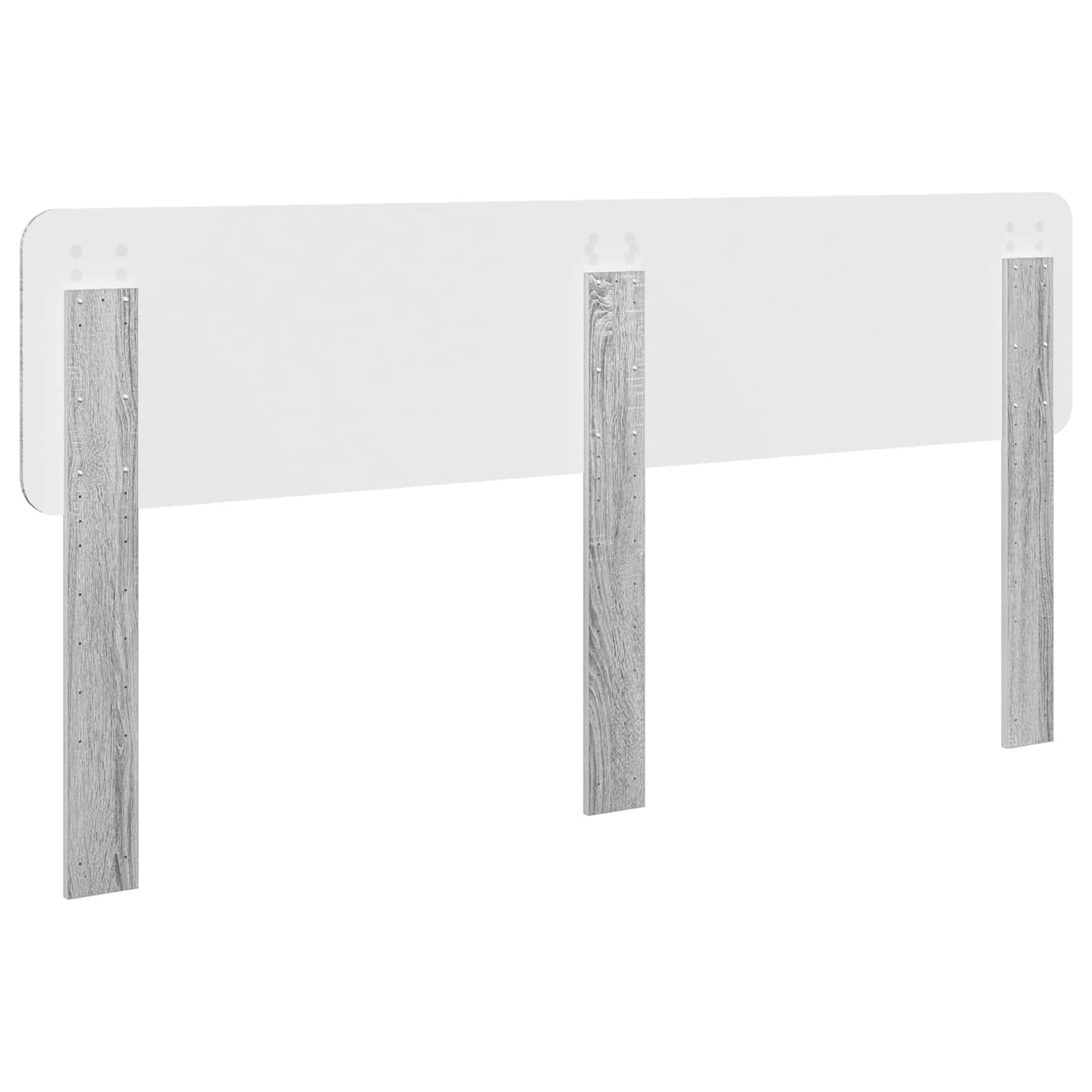 vidaXL Kopfteil Graues Sonoma 180 cm Holzwerkstoff