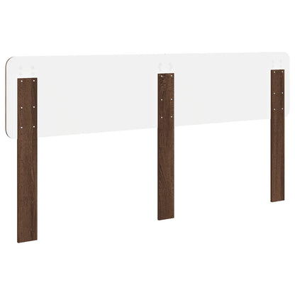 Kopfteil Braun Eichen-Optik 180 cm Holzwerkstoff