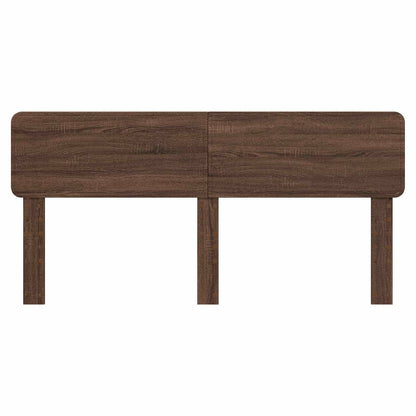 Kopfteil Braun Eichen-Optik 180 cm Holzwerkstoff