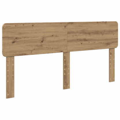 vidaXL Kopfteil Artisan-Eiche 180 cm Holzwerkstoff