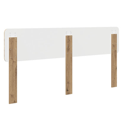 vidaXL Kopfteil Artisan-Eiche 180 cm Holzwerkstoff