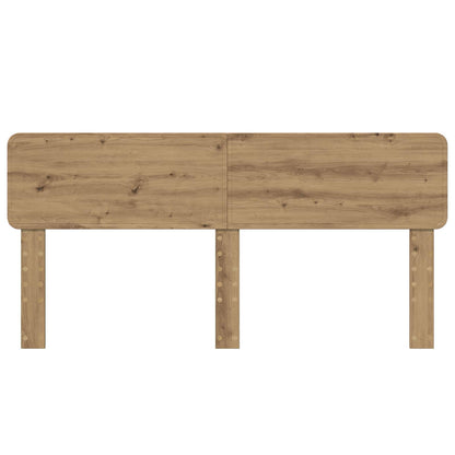 vidaXL Kopfteil Artisan-Eiche 180 cm Holzwerkstoff