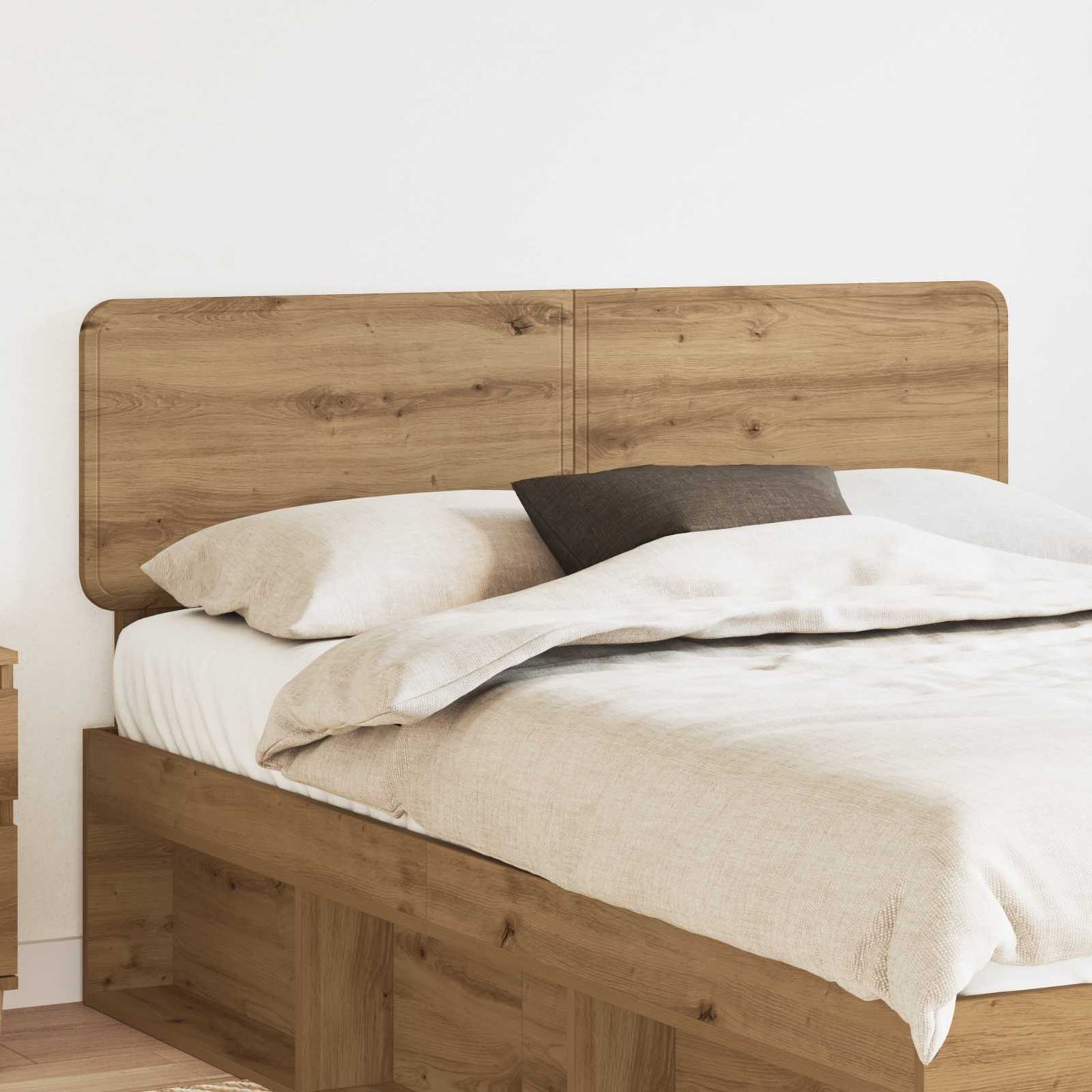 vidaXL Kopfteil Artisan-Eiche 160 cm Holzwerkstoff